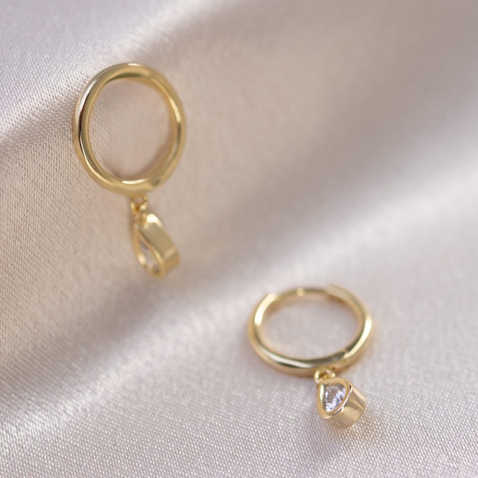 Sienna Drop Hoops