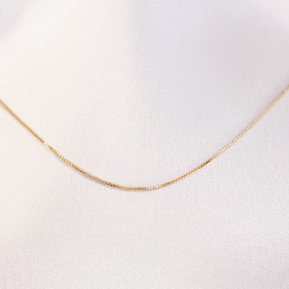 Venetian 14k Gold Filled Box Chain