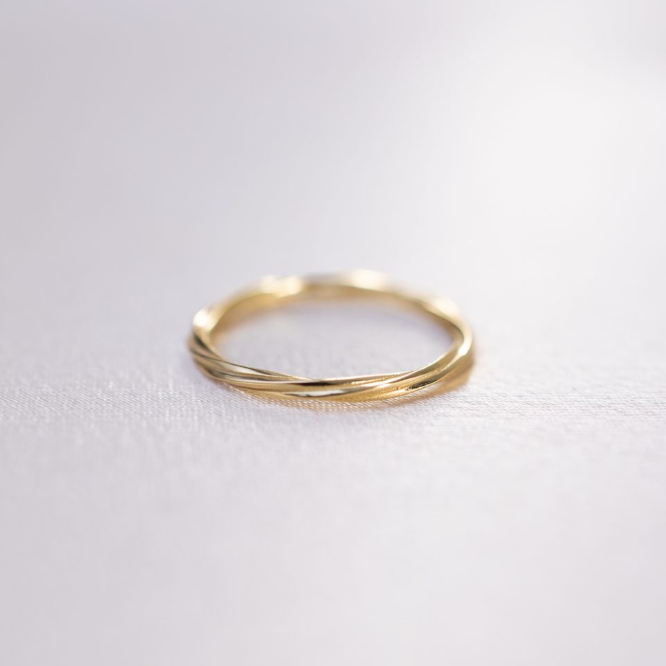 Entwined Gold Ring