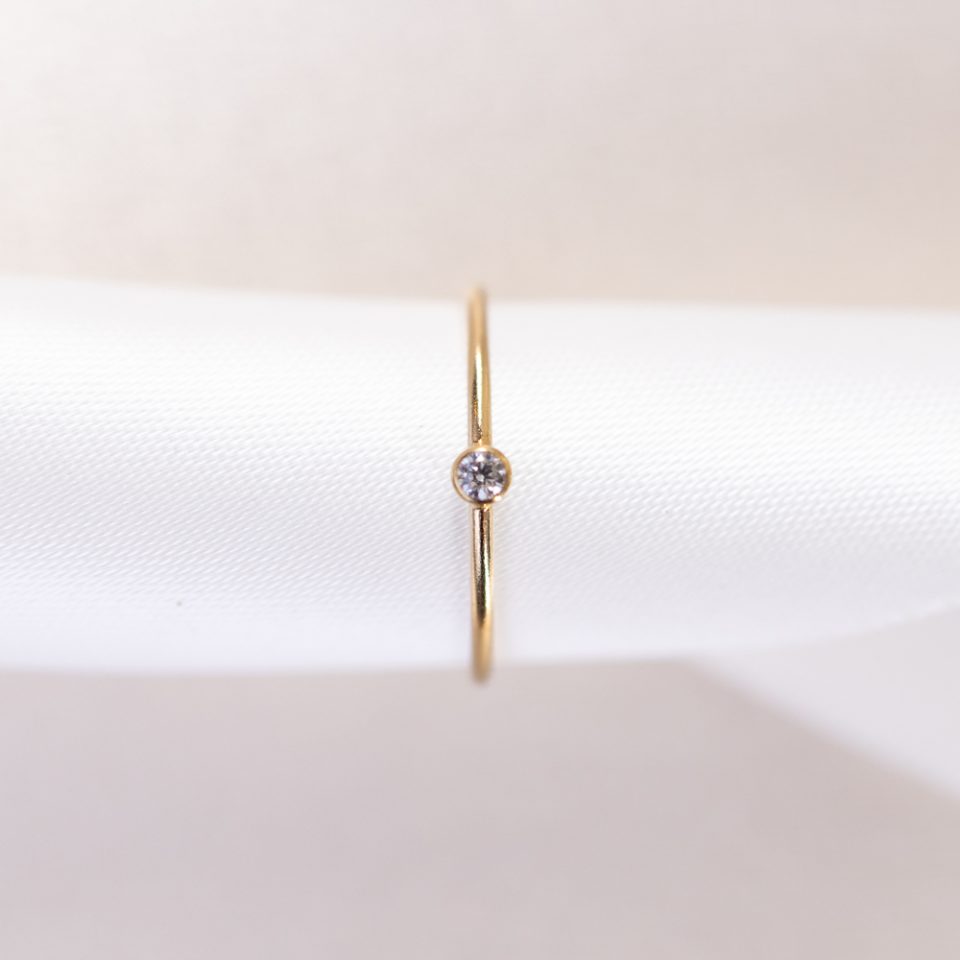 Harmony 14k Gold Filled CZ Ring