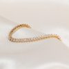 14k Gold Filled CZ Stones Tennis Bracelet
