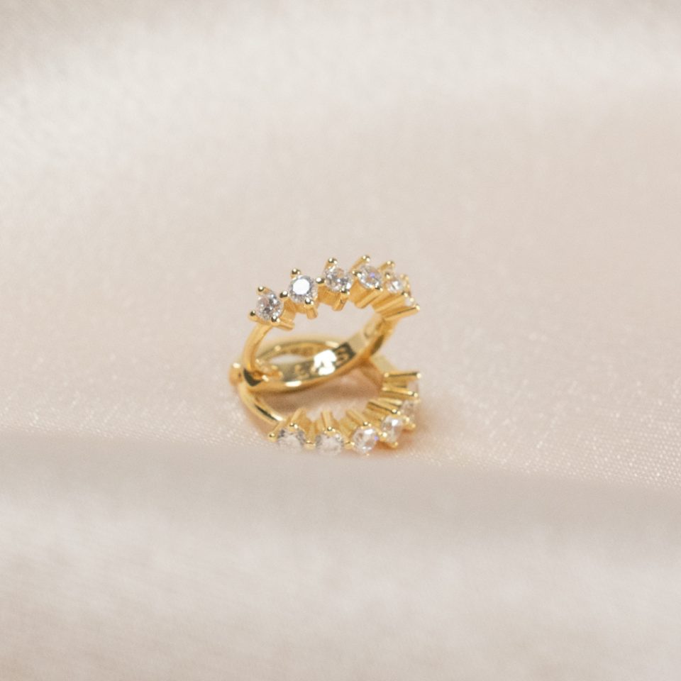 High-Shine CZ Earings