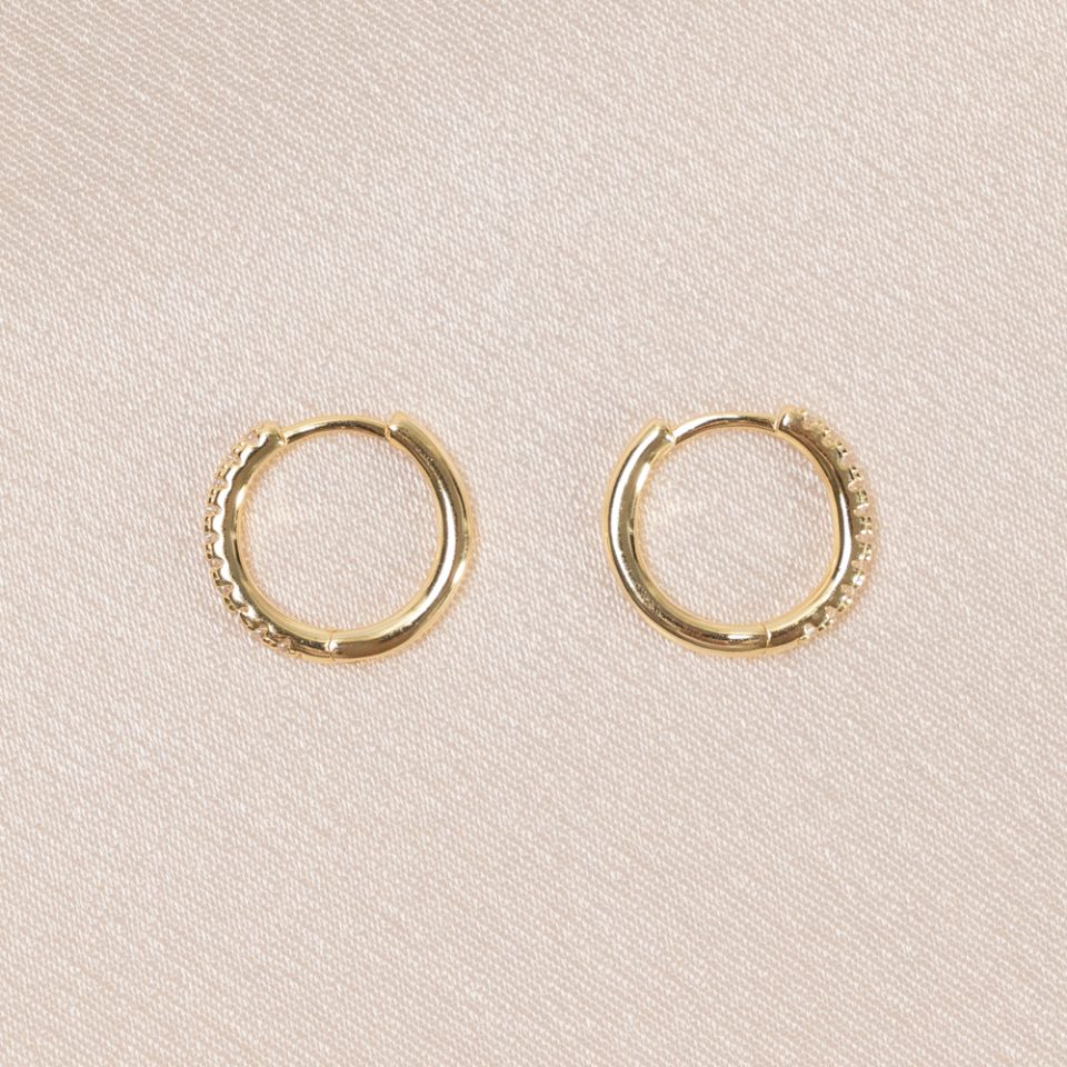 Glint Huggie Hoops